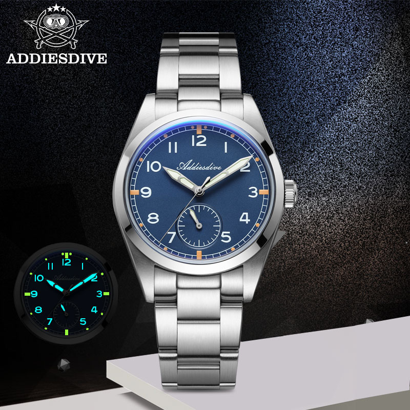 Stainless Bracelet Diver - ADDIESDIVE Jam Tangan Kuarsa Pria 36Mm