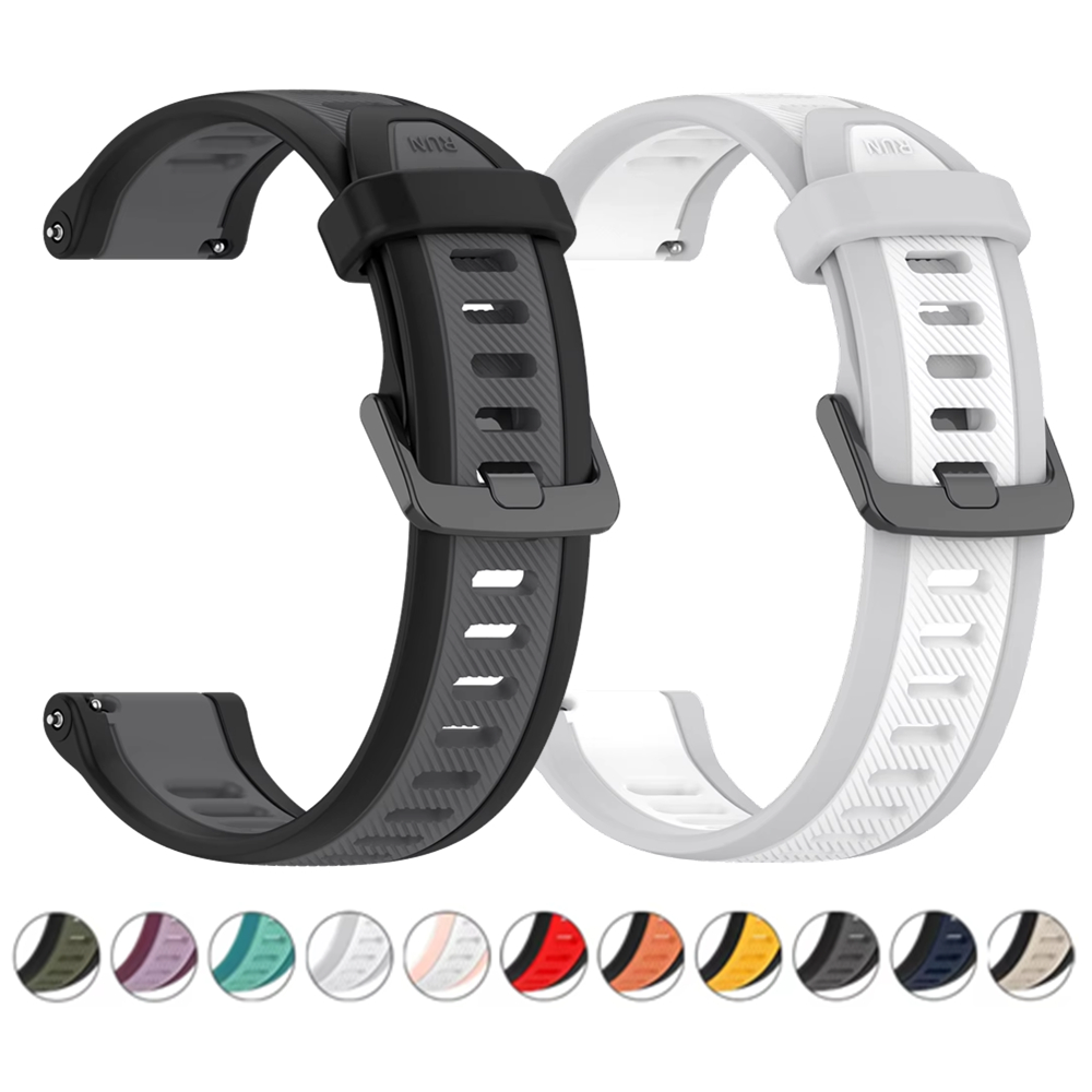 Silicone Watch Band 22Mm - Tali Silikon Tekstur 22Mm 20Mm 18Mm