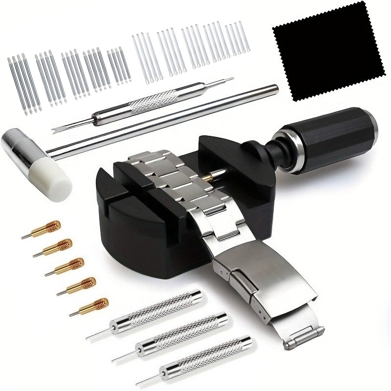 Spring Bar Tool Set - 52pcs/set Peralatan Perbaikan Jam Tangan Profesional