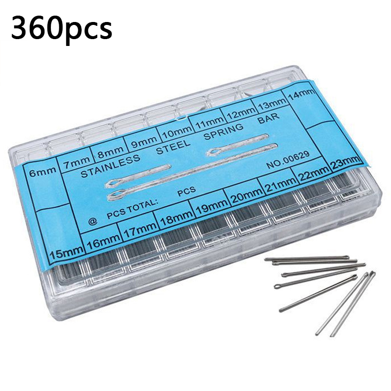 Spring Bar Tool Set - 360 buah pin jam tangan baja