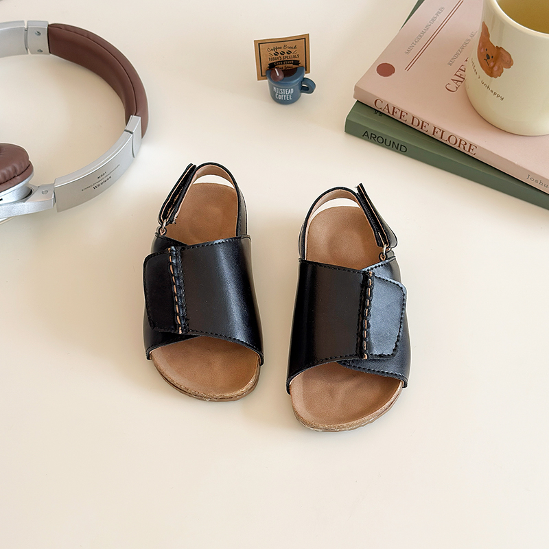 Sport Loop Velcro - YUYIN Sandal Anak-anak dengan Ujung Terbuka