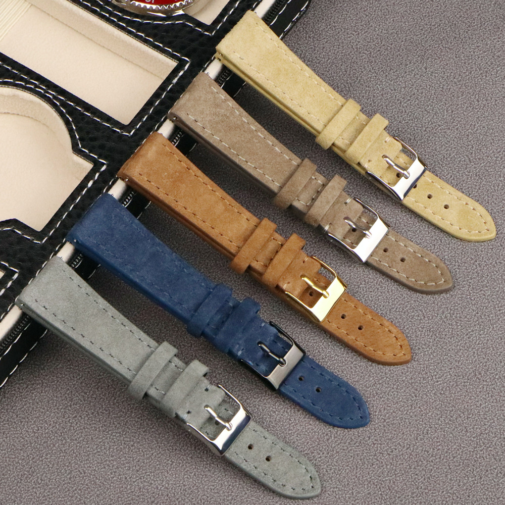 Suede Strap Watch - Tali jam tangan kulit Suede Premium