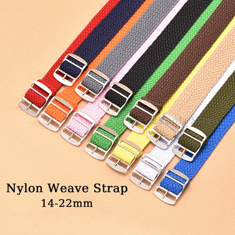 Perlon Strap Woven - Tali Jam Tangan Tenun Nilon untuk