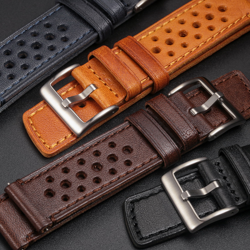 Leather Strap Quick Release - Tali Jam Tangan Kulit Sapi Hemsut