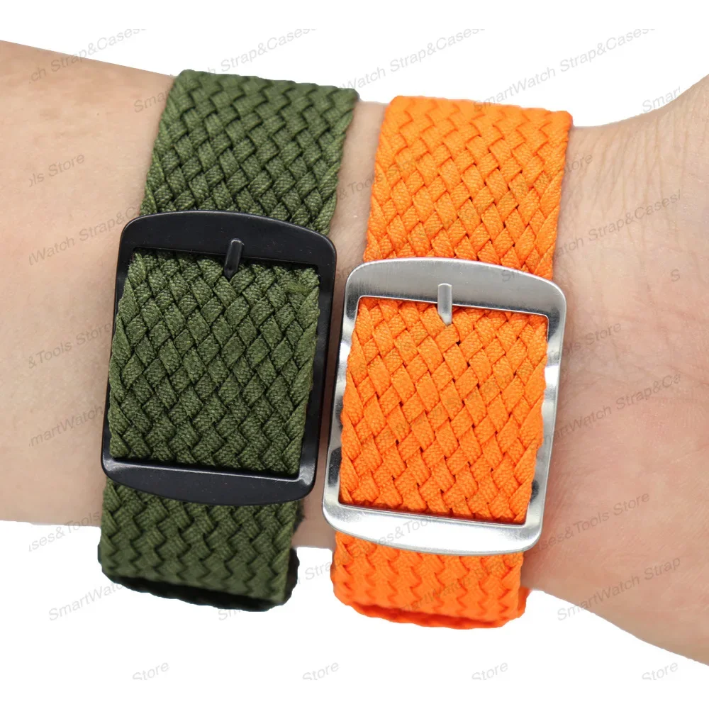 Gelang jam tangan nilon tenun  - Perlon Strap Woven ulasan dan harga