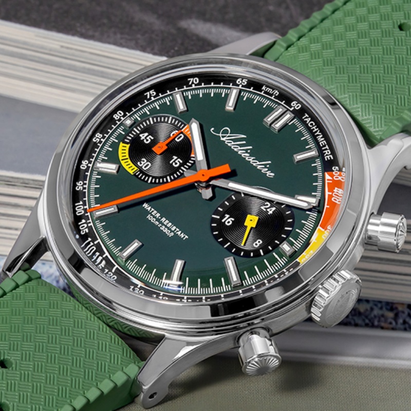 Jam Tangan Chronograph Pria AD - Rubber Strap Diver ulasan dan harga