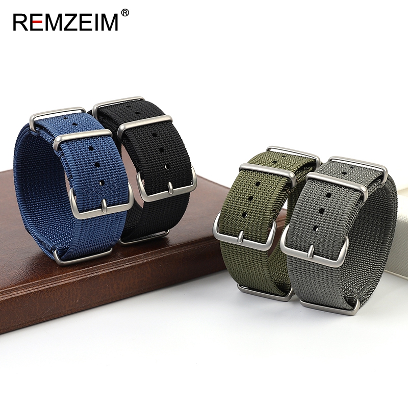 Tali jam nilon bergaris baru 1 - Suede Strap Watch ulasan dan harga