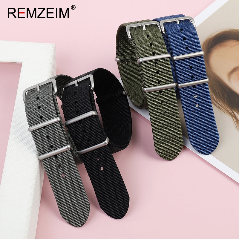 Tali jam nilon bergaris baru 1 - Suede Strap Watch ulasan dan harga