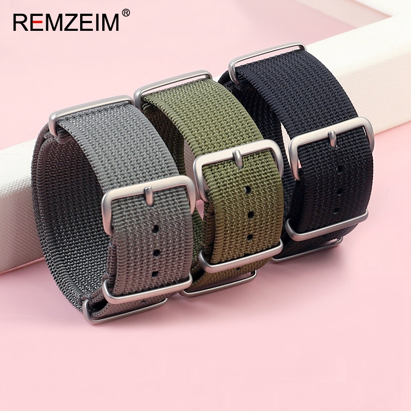 Tali jam nilon bergaris baru 1 - Suede Strap Watch ulasan dan harga