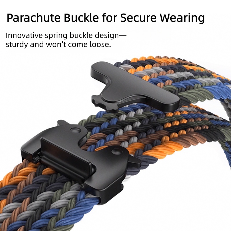 Tali Jam Tangan Anyaman Elasti - Parachute Strap Elastic ulasan dan harga