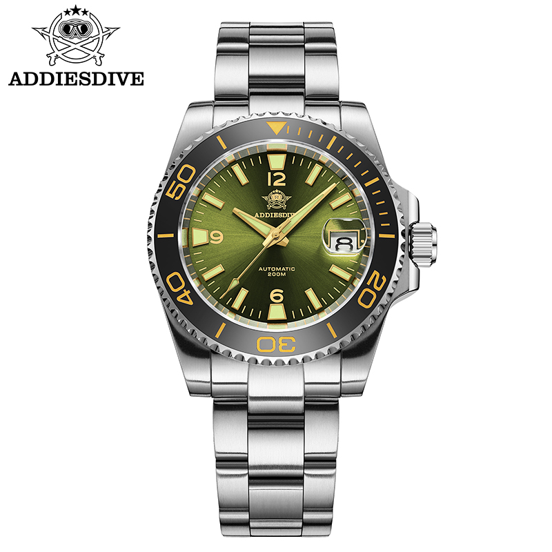 ADDIESDIVE Jam Tangan Hadiah M - Stainless Bracelet Diver ulasan dan harga