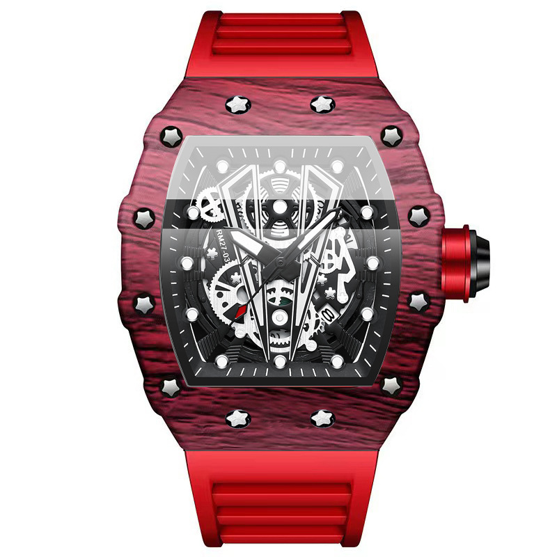 Jam Tangan Pria BINBOND B8577  - Rubber Strap Diver ulasan dan harga