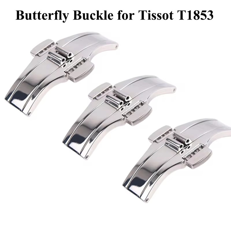 Untuk Tissot T1853 gelang jam  - Butterfly Clasp Deployant ulasan dan harga