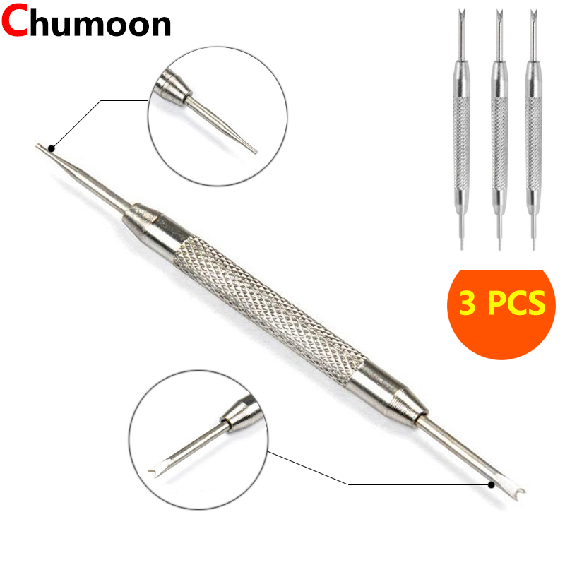 3 buah alat perbaikan gelang j - Spring Bar Tool Set ulasan dan harga
