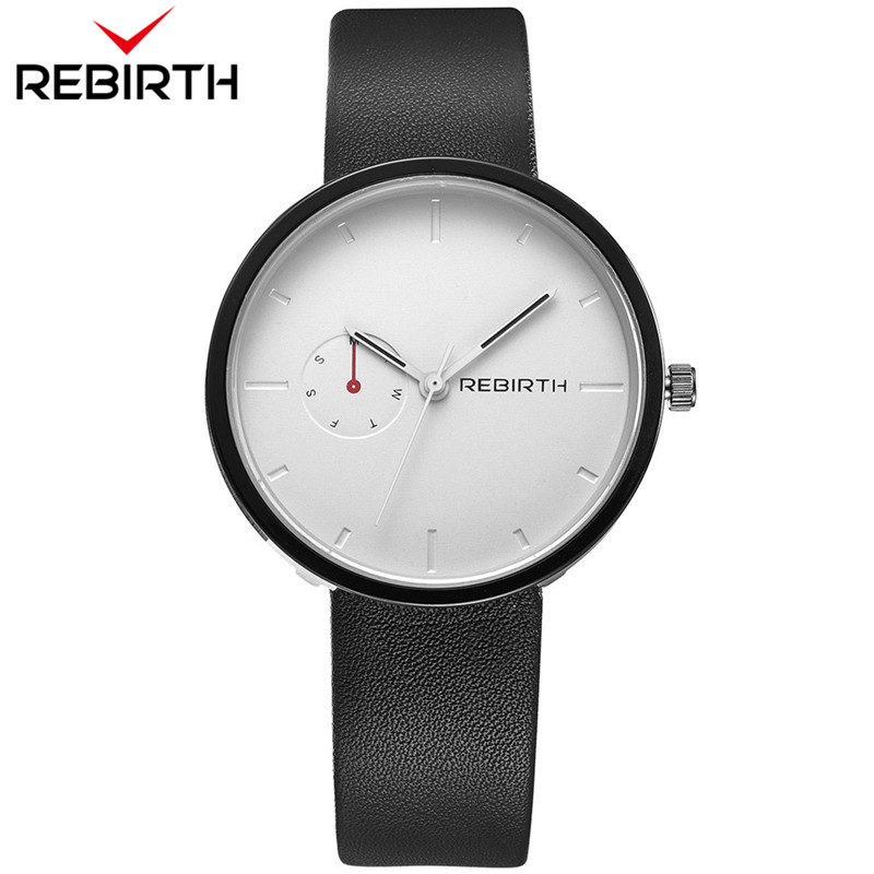 2018 Kelahiran Kembali Populer - Leather Watch Band Men ulasan dan harga