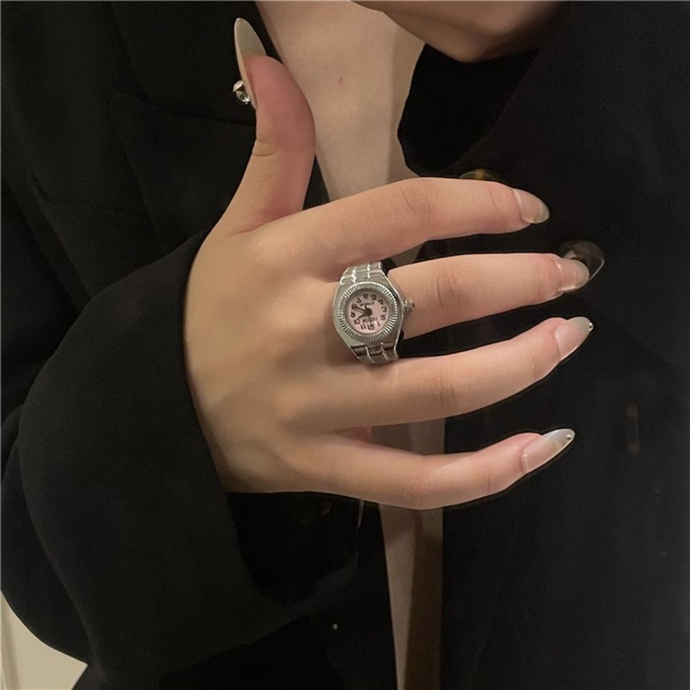 Cincin Jam Tangan Mini Punk, C - Canvas Strap Watch ulasan dan harga