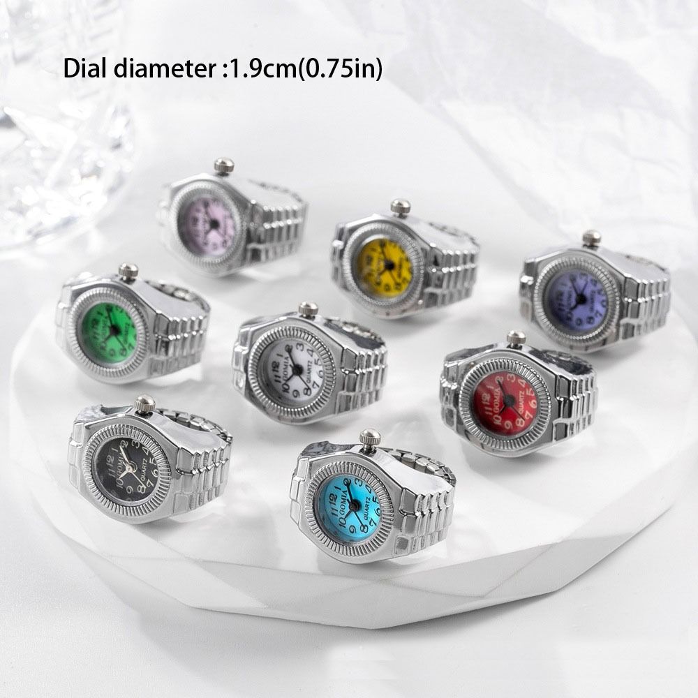 Cincin Jam Tangan Mini Punk, C - Canvas Strap Watch ulasan dan harga