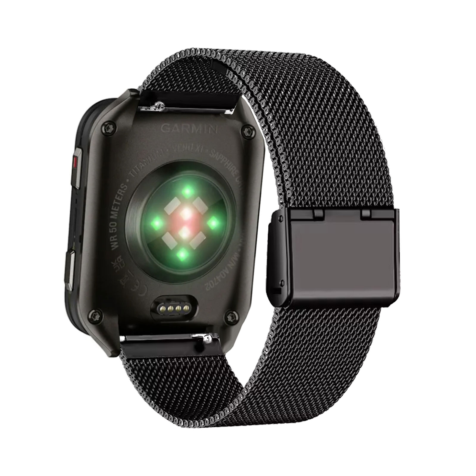 Tali Logam untuk Garmin Venu X - Mesh Strap Metal ulasan dan harga