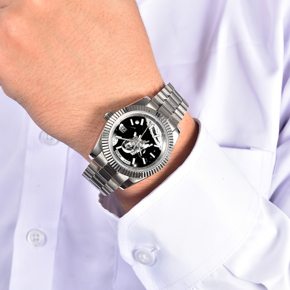 Jam Tangan Pria Kreatif 40mm/3 - Stainless Bracelet Diver ulasan dan harga