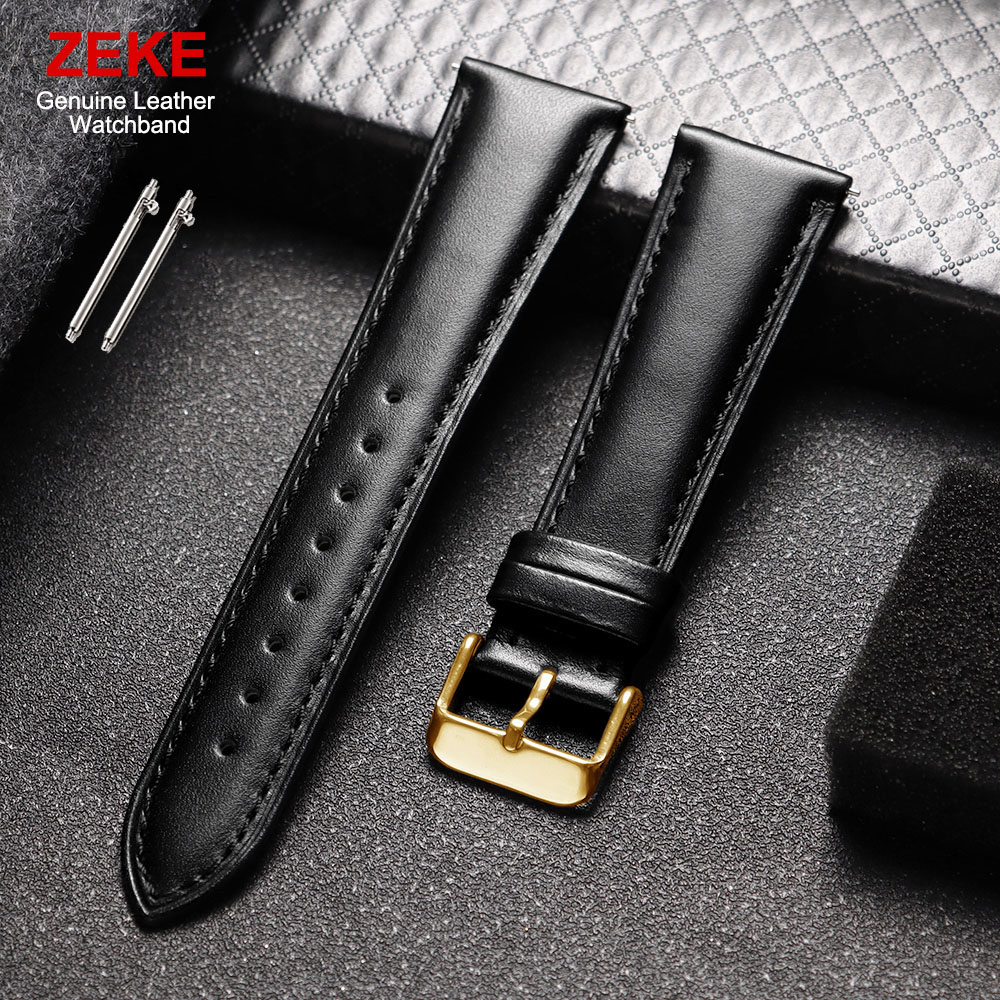 Tali Jam Tangan Kulit Asli 12m - Leather Strap Quick Release ulasan dan harga