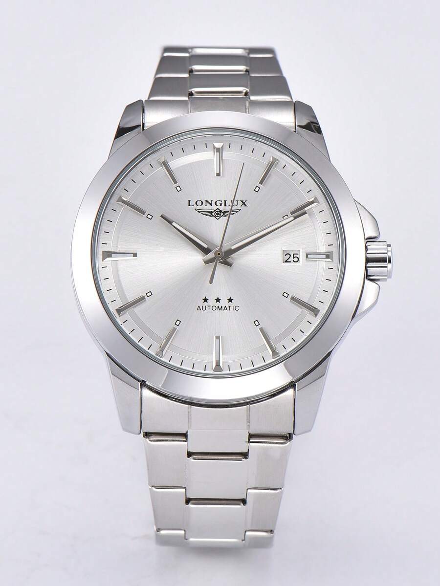 LONGLUX 1pc Jam Tangan Pria Ot - Butterfly Clasp Deployant ulasan dan harga