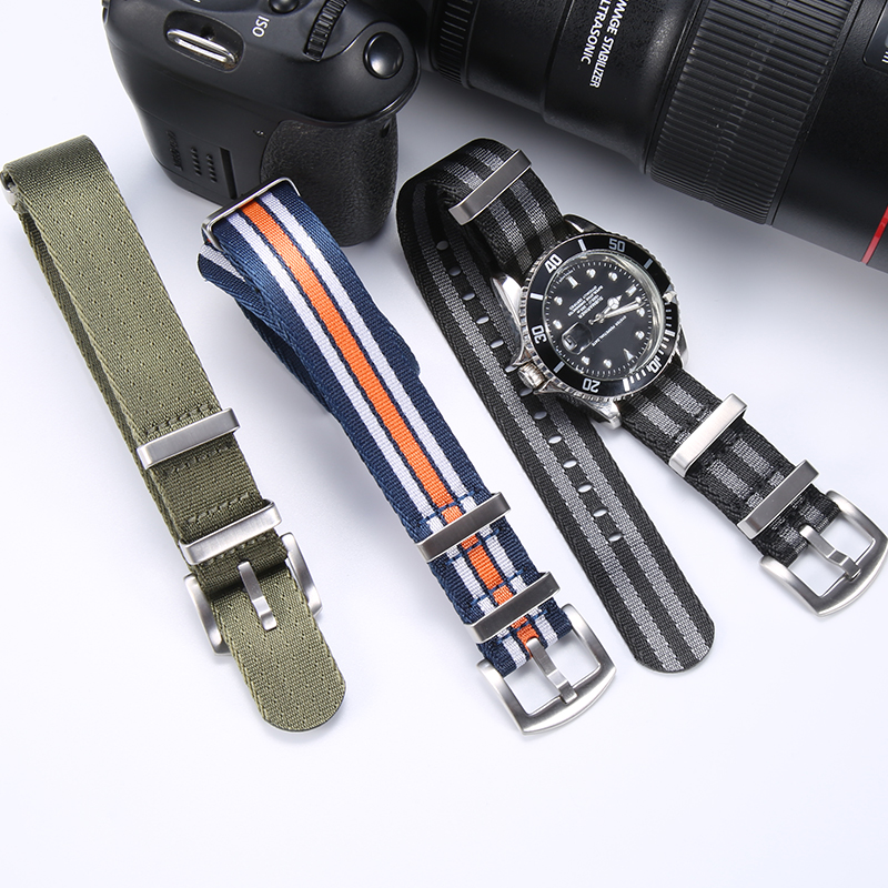 Tali Pengganti Nilon Lembut Ku - Nato Strap Nylon ulasan dan harga