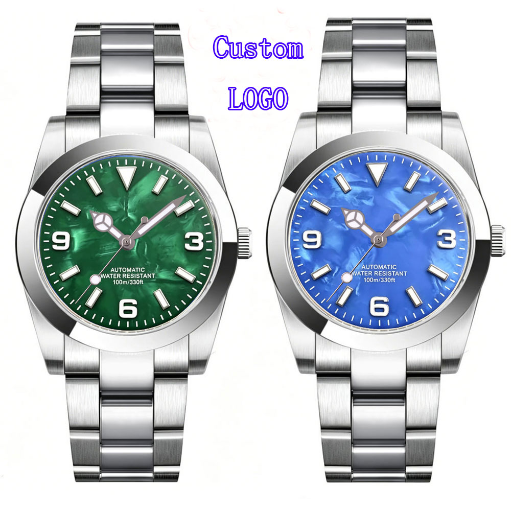 Jam Tangan Logo Kustom 36mm 39 - Stainless Bracelet Diver ulasan dan harga