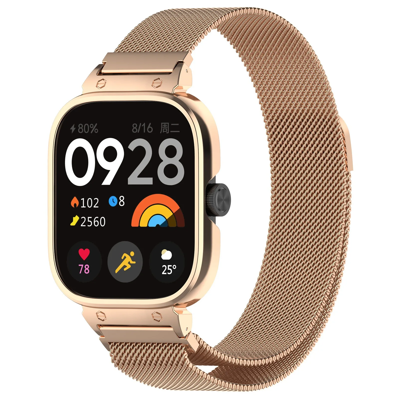 Casing Logam + Tali Lingkaran  - Milanese Loop Magnetic ulasan dan harga