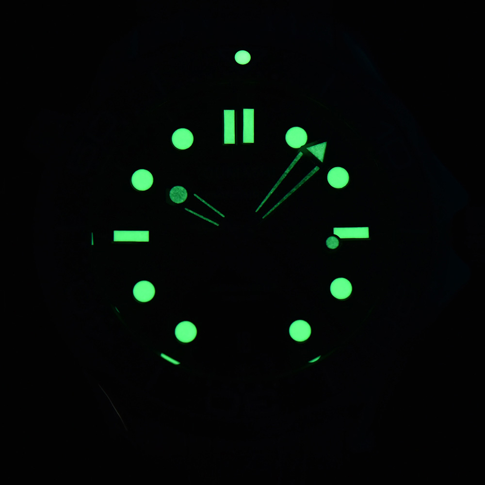 Jam tangan pria dengan tampila - Stainless Bracelet Diver ulasan dan harga