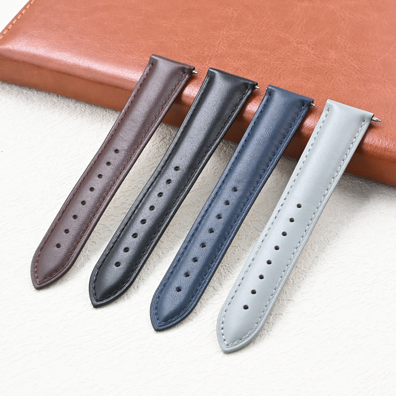 Gelang tali kulit asli pria da - Leather Strap Quick Release ulasan dan harga