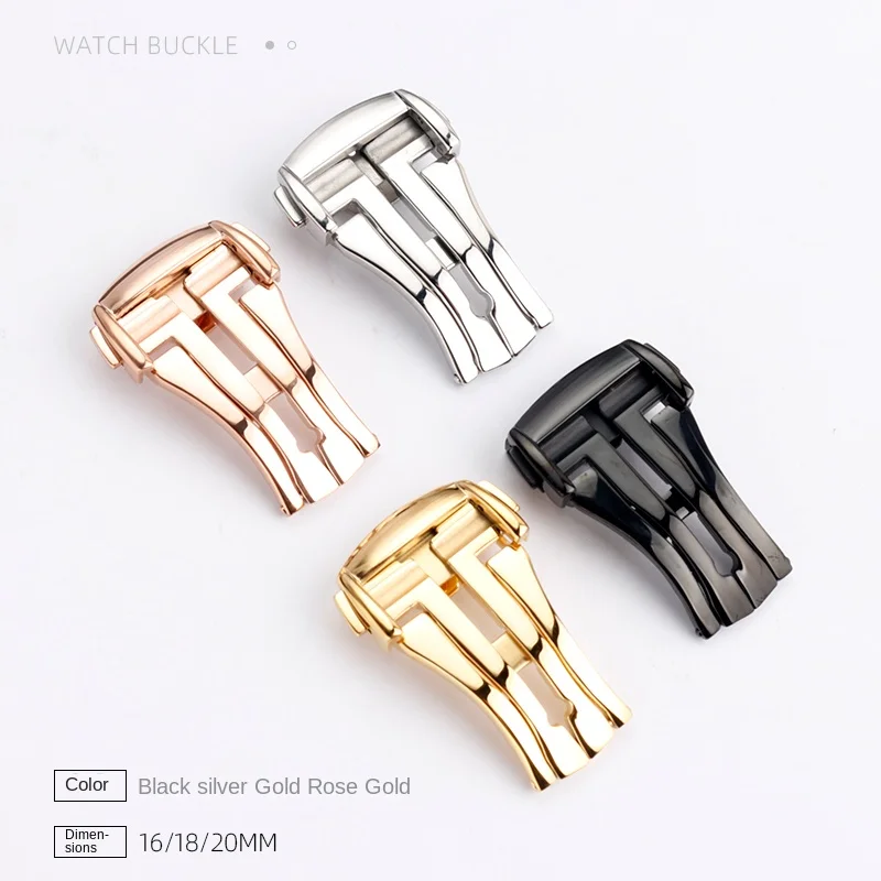 Gesper Jam Tangan Baja Tahan K - Butterfly Clasp Deployant ulasan dan harga