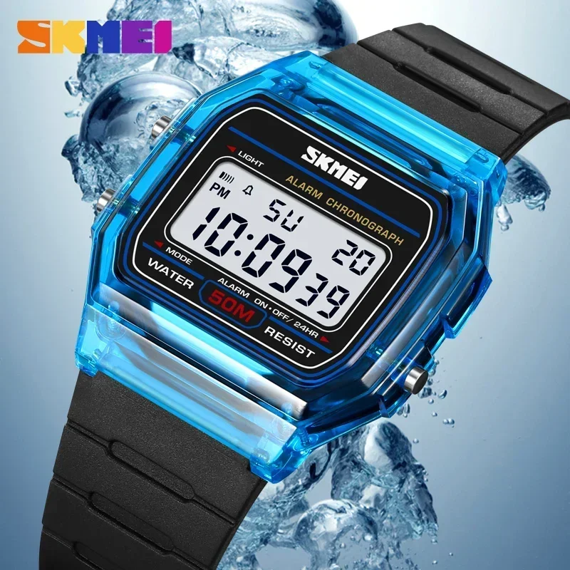 SKMEI 2056 tali TPU transparan - Rubber Strap Diver ulasan dan harga