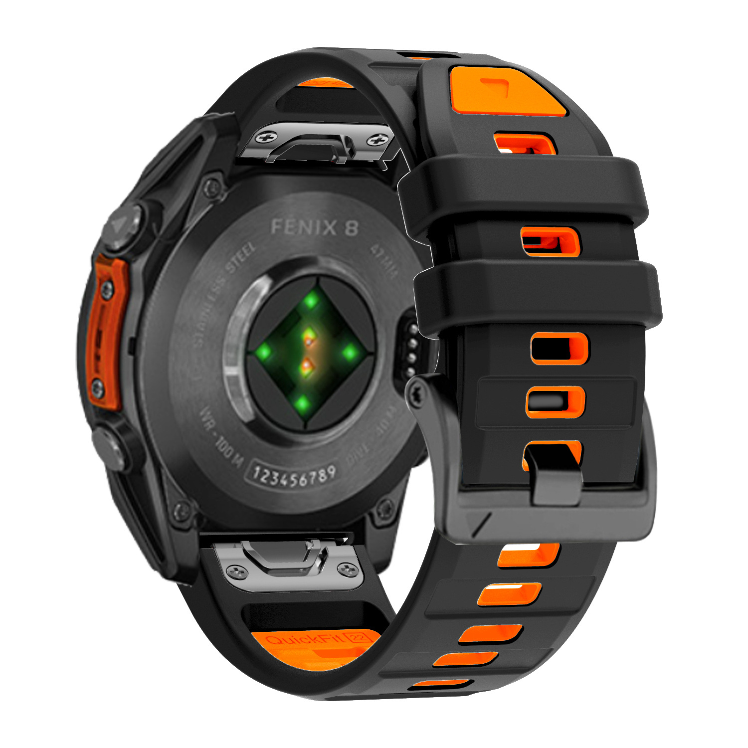 QuickFit 26mm 22mm Tali Jam Ta - Silicone Watch Band 22Mm ulasan dan harga