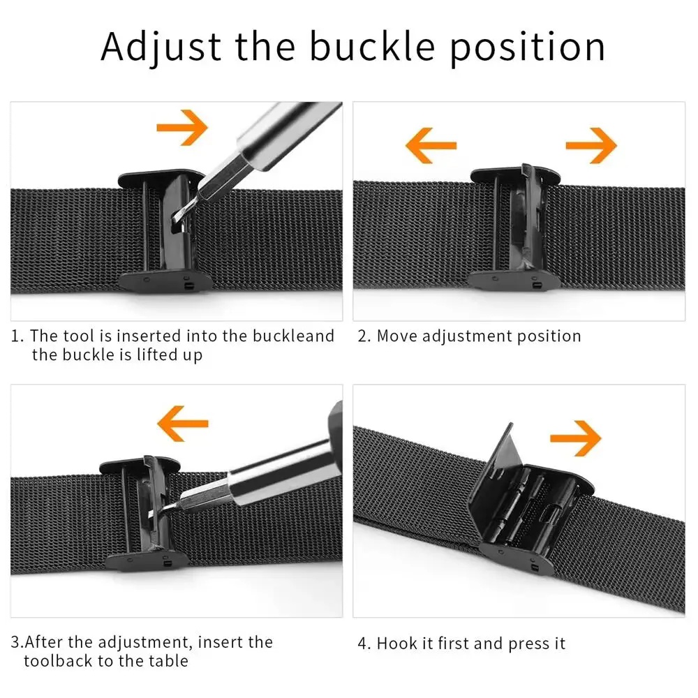 Tali Logam untuk Jam Tangan OP - Mesh Strap Metal ulasan dan harga