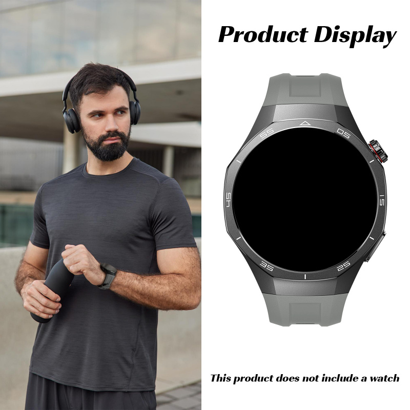 Tali Silikon 22mm untuk Huawei - Silicone Watch Band 22Mm ulasan dan harga
