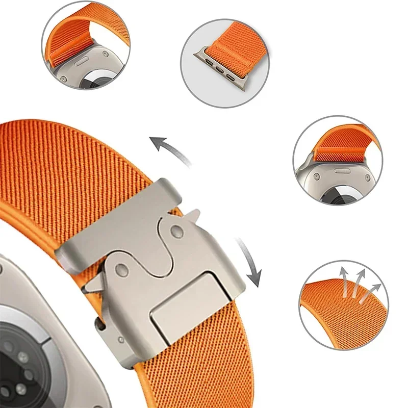 Tali Parasut untuk Apple Watch - Parachute Strap Elastic ulasan dan harga
