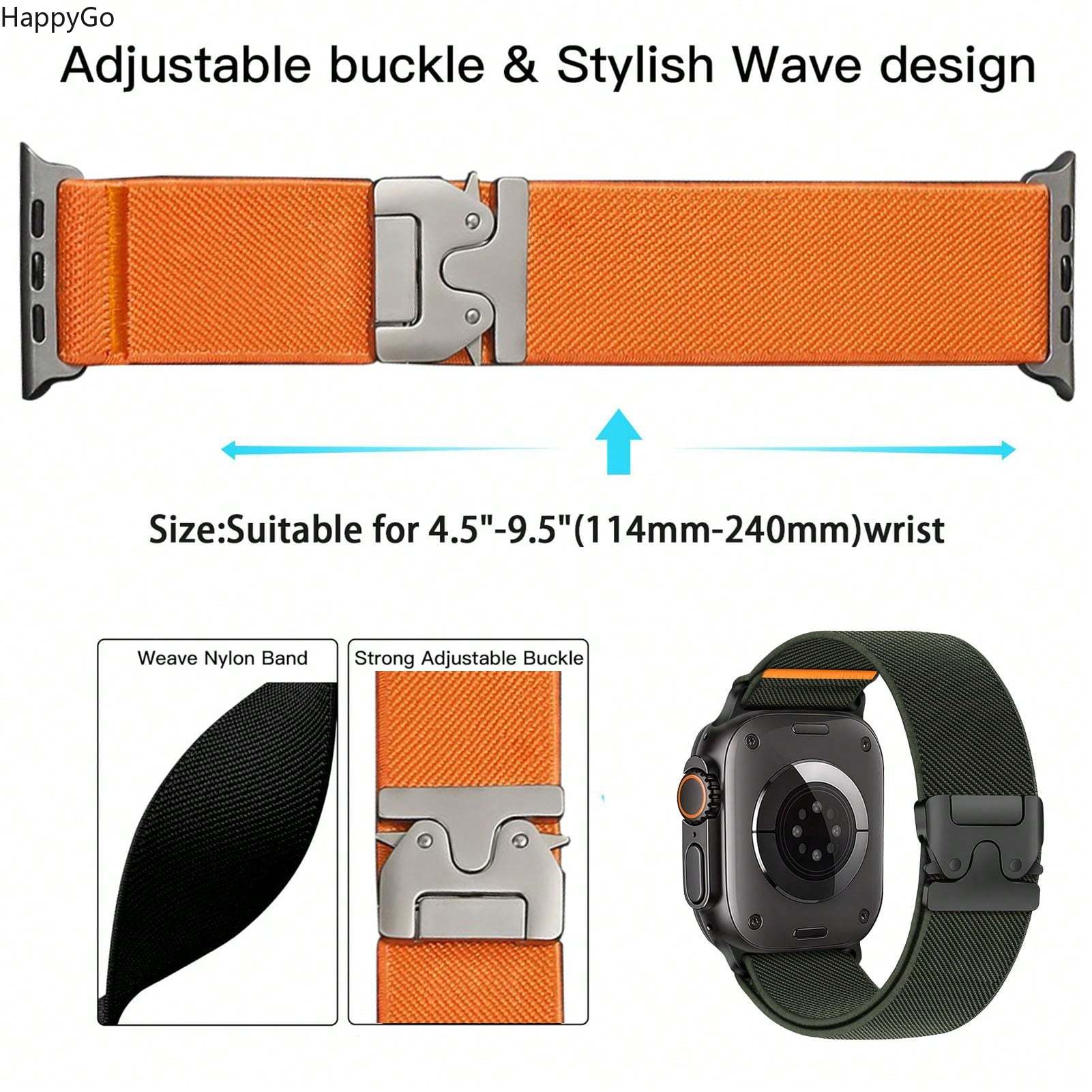 Tali Pergelangan Tangan Nilon  - Parachute Strap Elastic ulasan dan harga