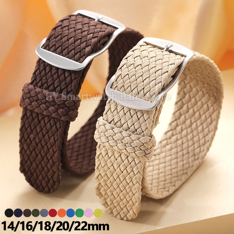14mm 16mm 18mm 20mm 22mm Tali  - Perlon Strap Woven ulasan dan harga