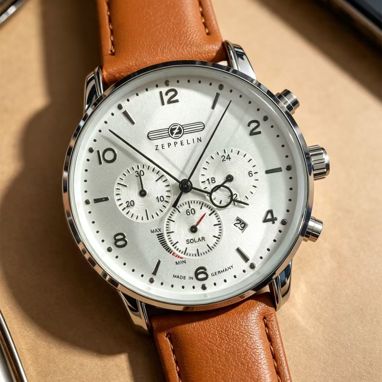 Jam Tangan Pria Zeppelin Airsh - Leather Watch Band Men ulasan dan harga