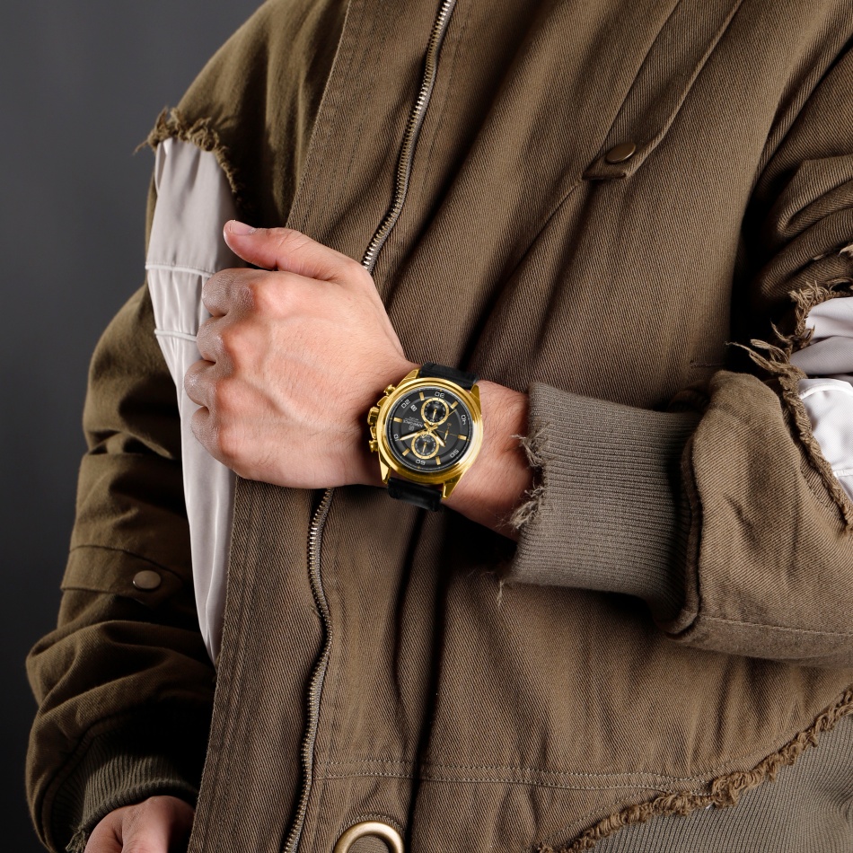 NAVIFORCE Jam Tangan Tangan Ta - Leather Watch Band Men ulasan dan harga