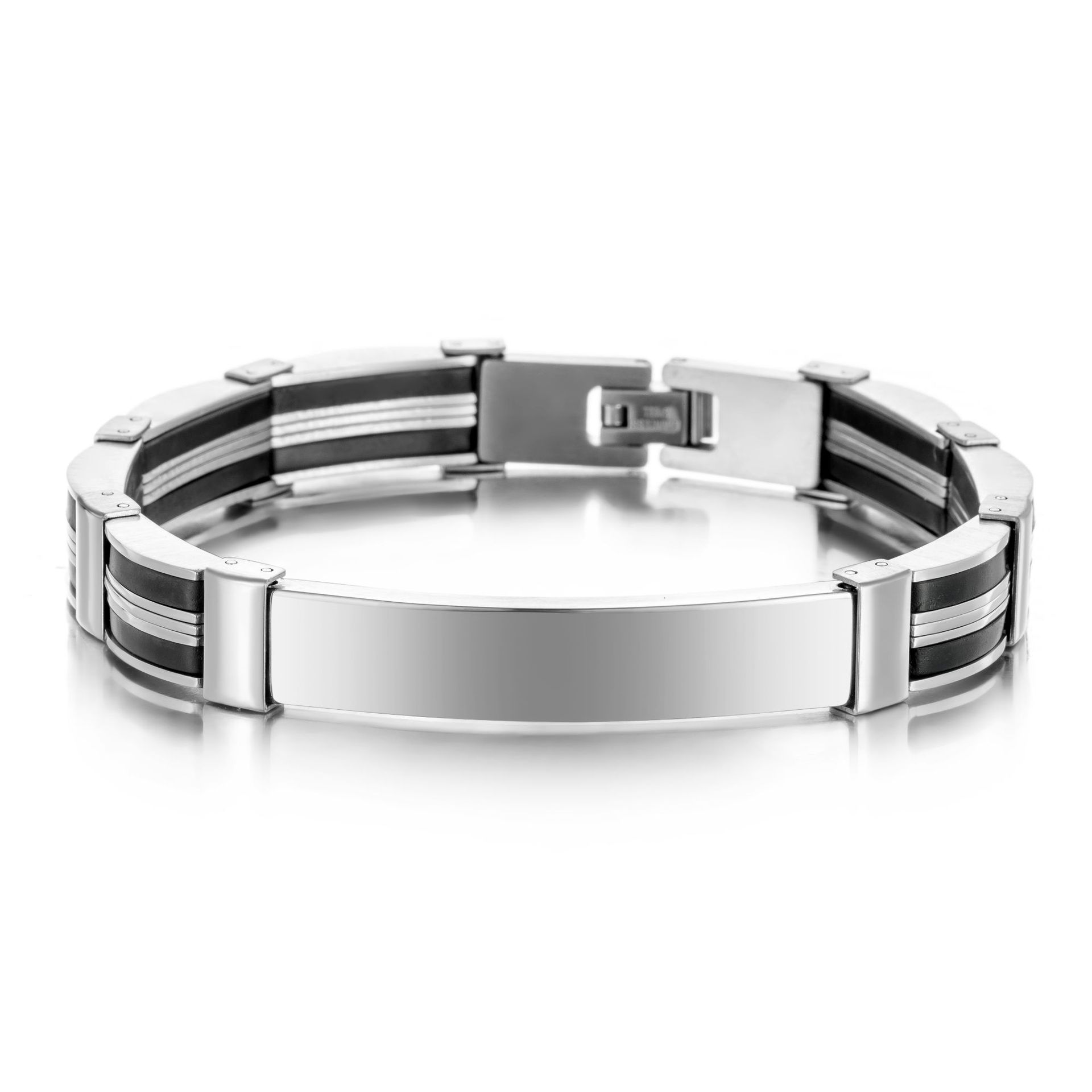 Gelang Baja Tahan Karat Pria d - Silicone Band Women ulasan dan harga
