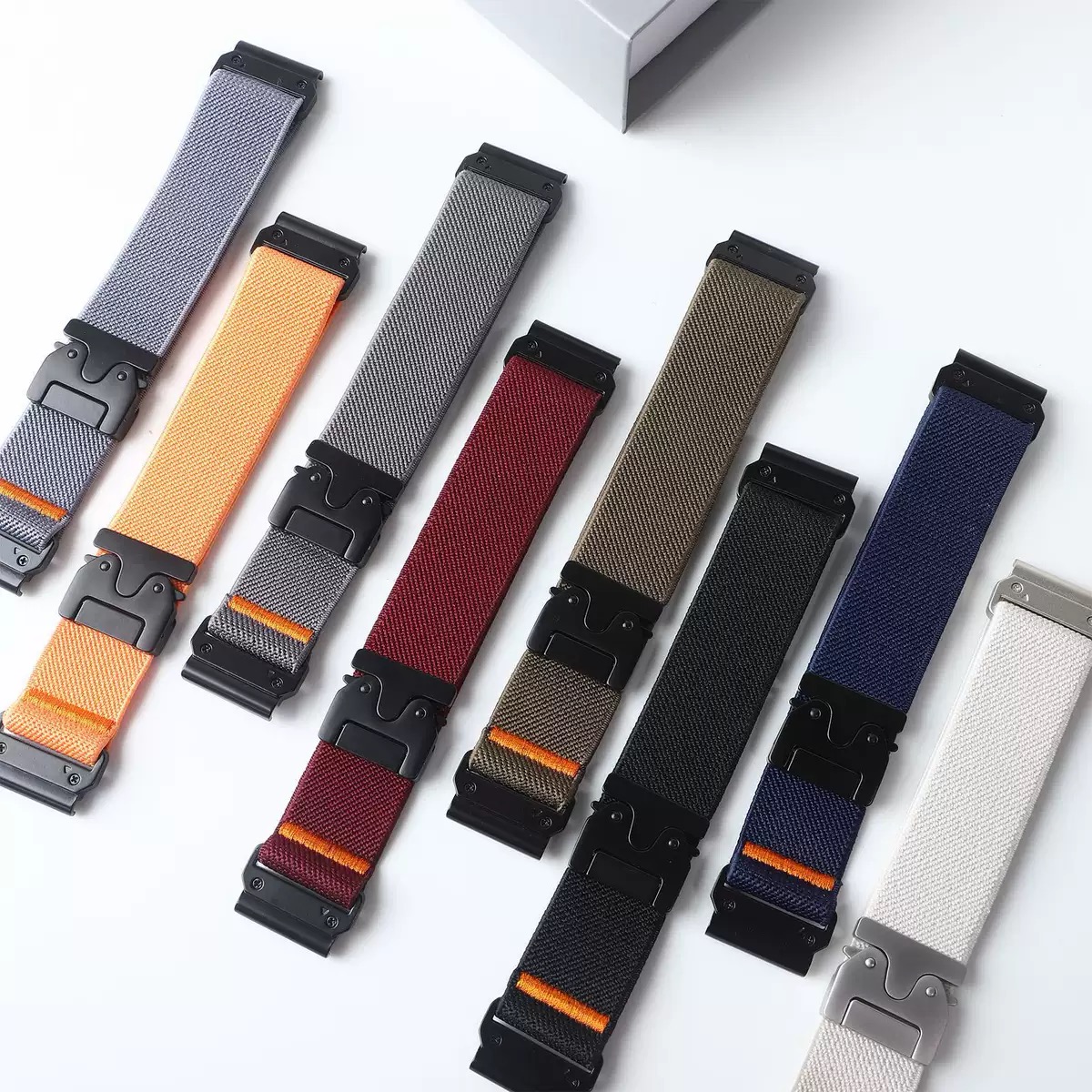 26 22mm Tali Elastis Nilon Unt - Parachute Strap Elastic ulasan dan harga