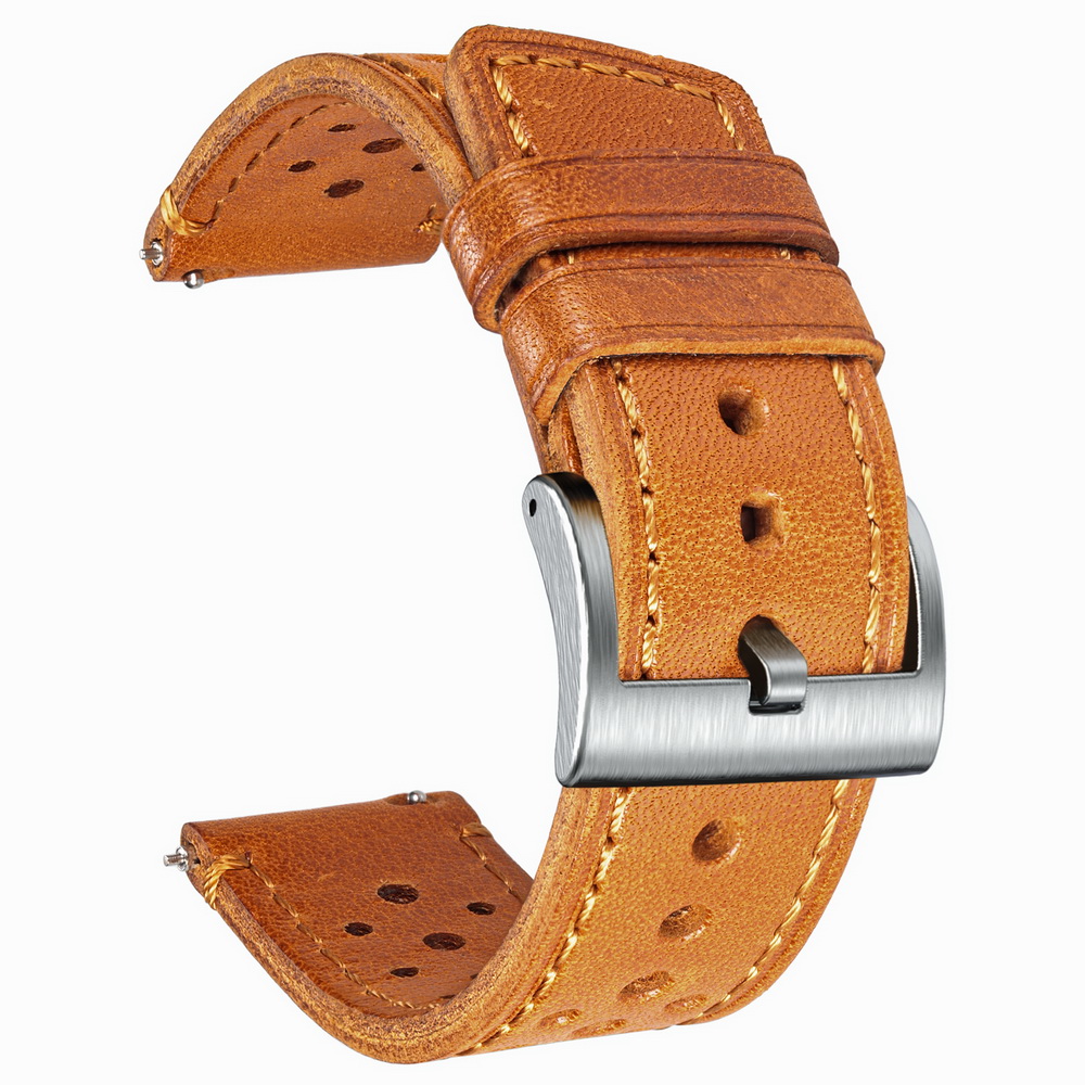 Tali Jam Tangan Kulit Sapi Hem - Leather Strap Quick Release ulasan dan harga