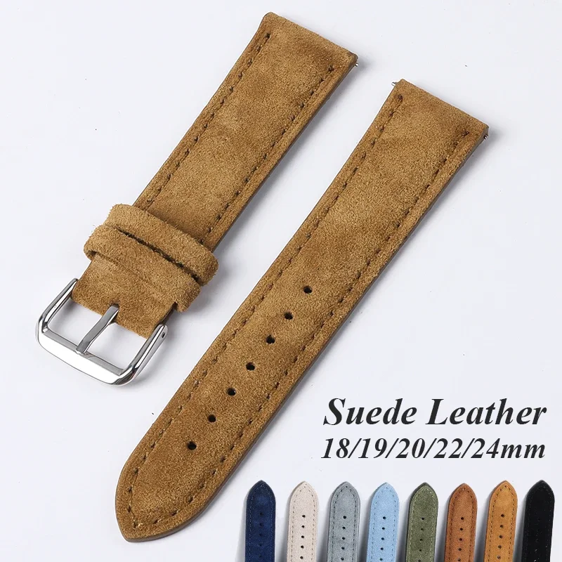 Gelang jam kulit asli Suede un - Suede Strap Watch ulasan dan harga
